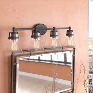 Modern Black Vanity Light Fixture